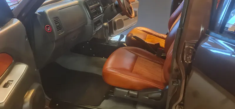The Fall Guy Edition interior retrimmed in tan leather