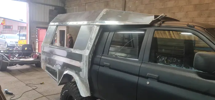 A one-off custom build from the Staffordshire Truck Company workshop