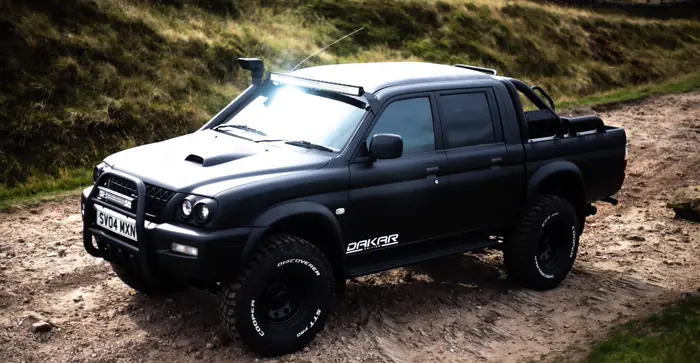 A Staffordshire Truck Company Dakar Edition L200