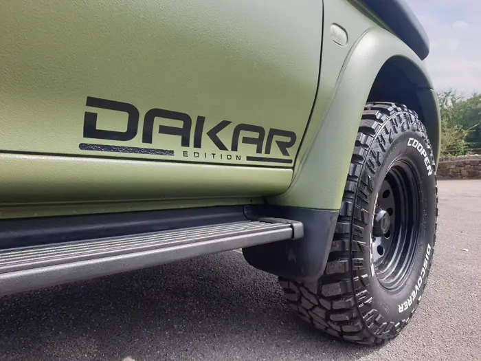 A Staffordshire Truck Company Dakar Edition L200