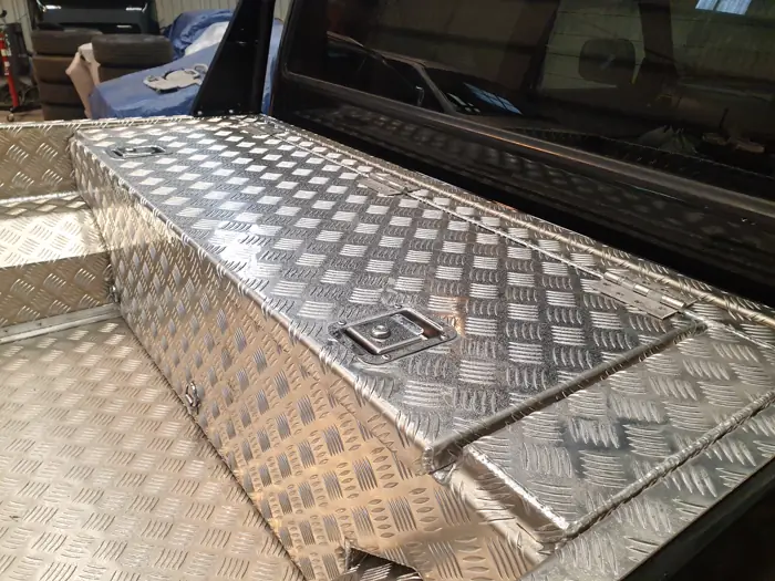 Fabrication work cut and welded in house at Staffordshire Truck Company
