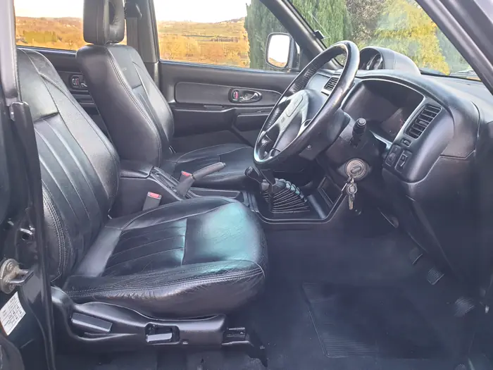 The interior of a truck built by Staffordshire Truck Company