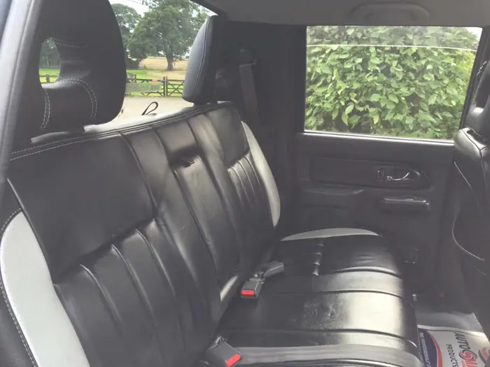 The interior of a truck built by Staffordshire Truck Company