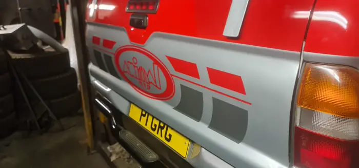 Refurbishment work under way at the Staffordshire Truck Company workshop