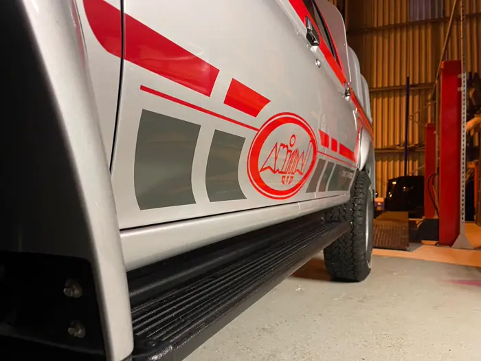 Refurbishment work under way at the Staffordshire Truck Company workshop