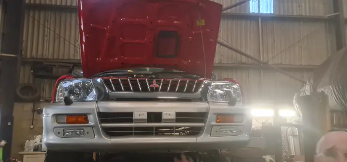 Refurbishment work under way at the Staffordshire Truck Company workshop