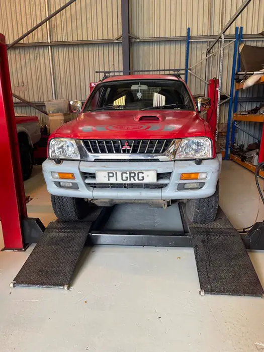 Refurbishment work under way at the Staffordshire Truck Company workshop