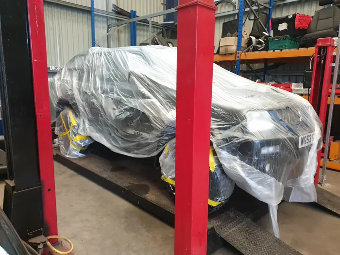 Work in progress on the ramp at the Staffordshire Truck Company workshop