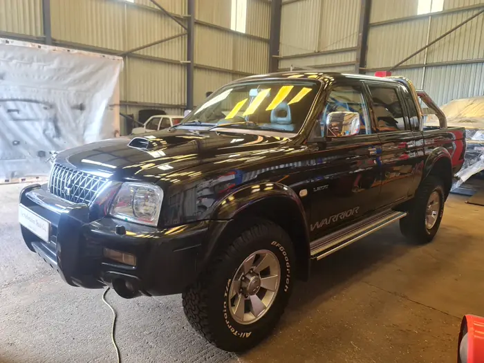 Work in progress on the ramp at the Staffordshire Truck Company workshop