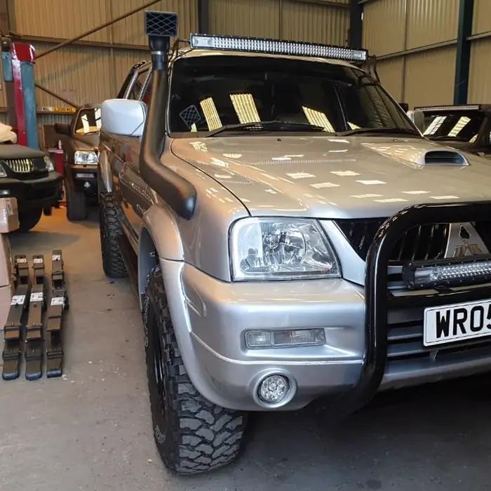 Work in progress on the ramp at the Staffordshire Truck Company workshop